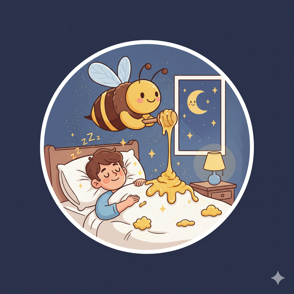 꿀잠을 자고있는 이미지