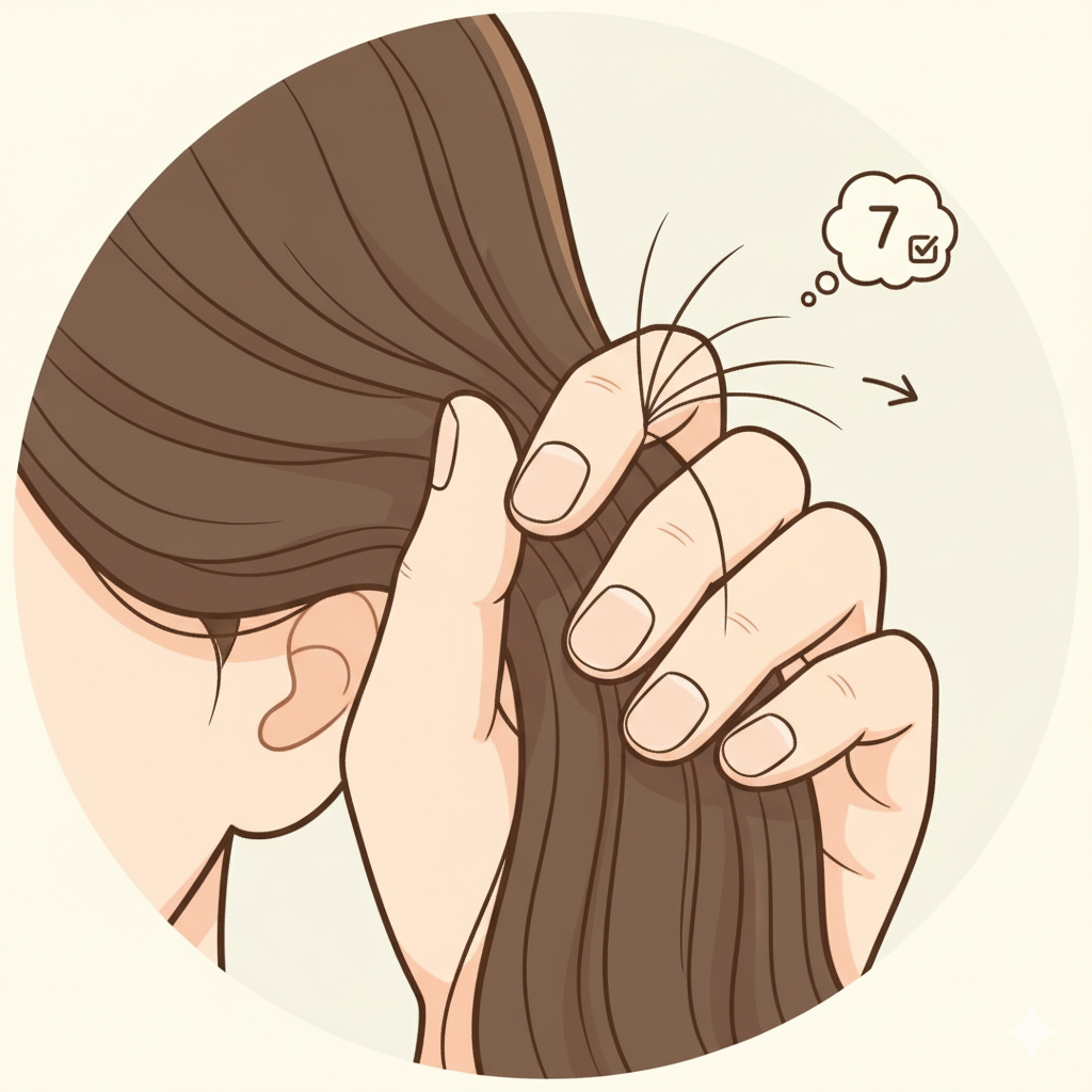 탈모 자가진단 방법1