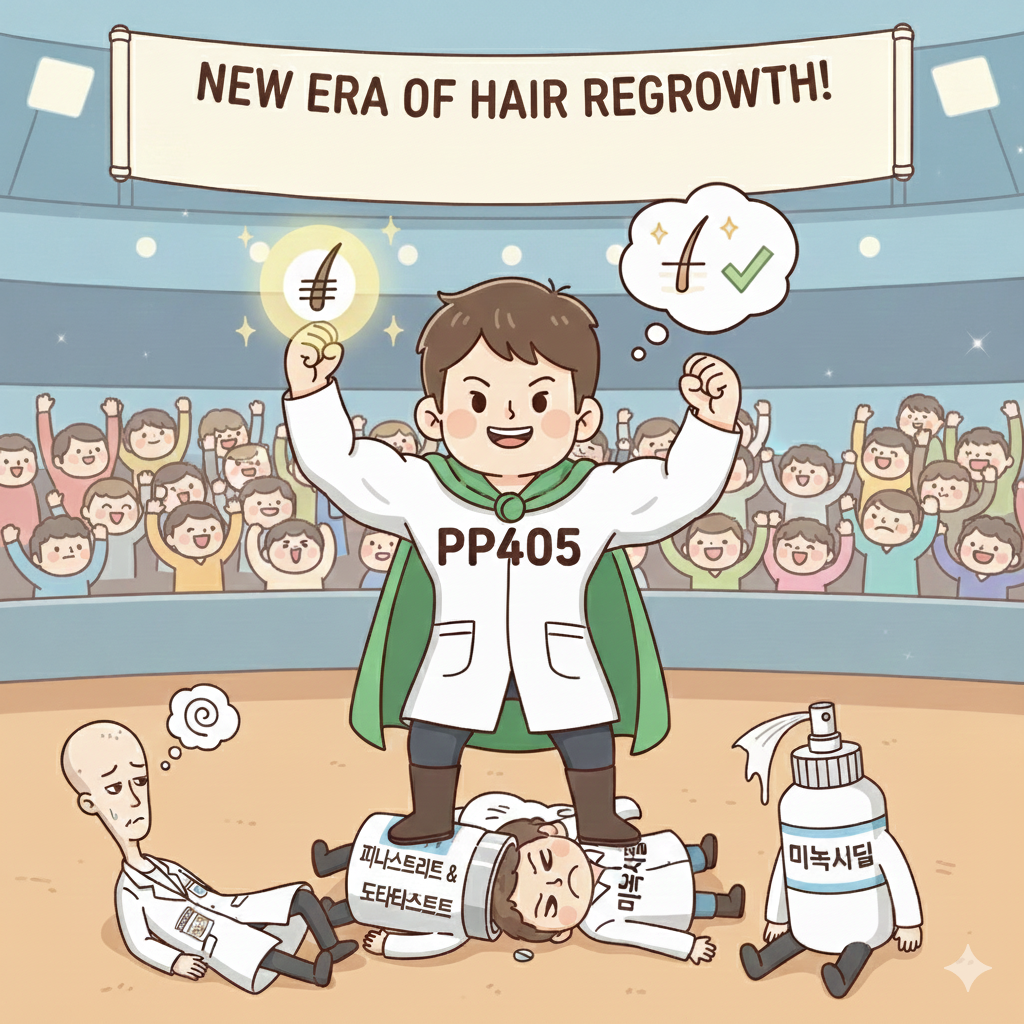 탈모약의 게임체인저 PP405